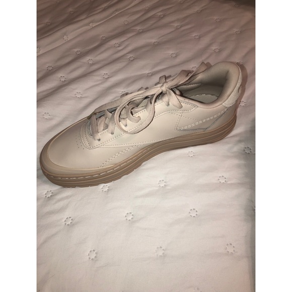 Reebok Women's Club C Double Geo Step Era Shoes - Picture 2 of 10